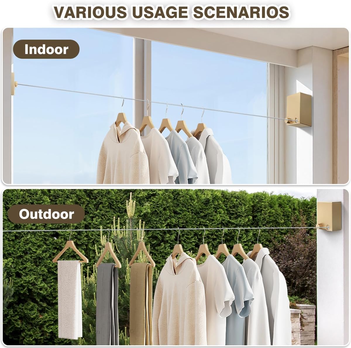 Retractable Laundry Line