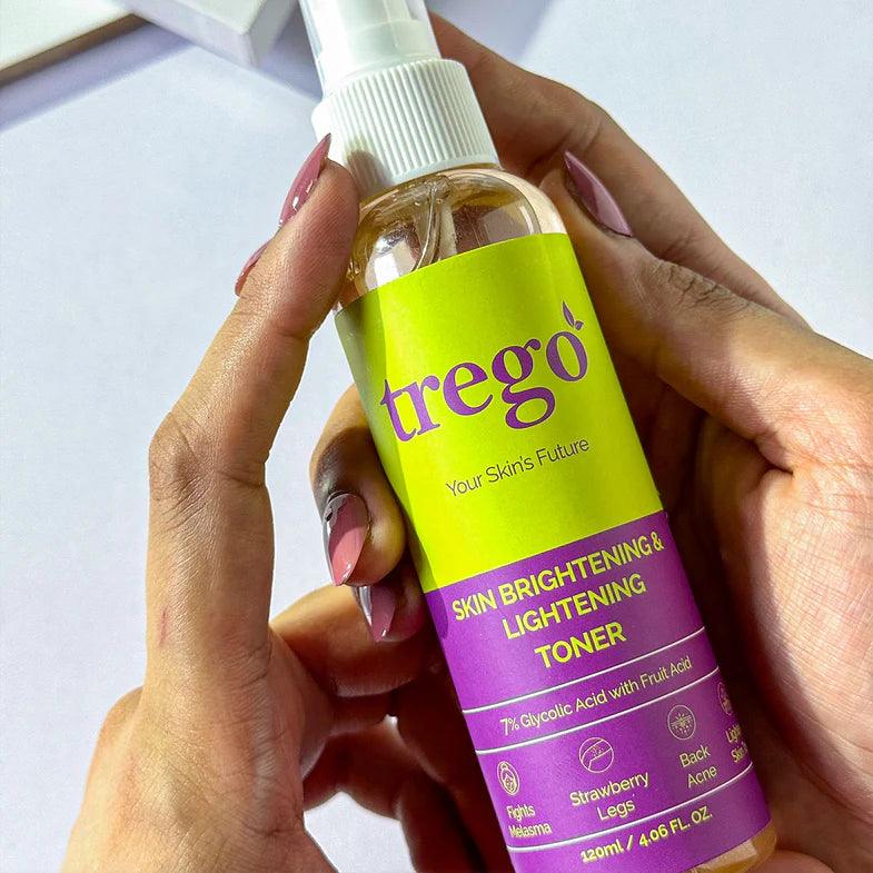 Trego Body/Skin Toner With 7% Glycolic Acid