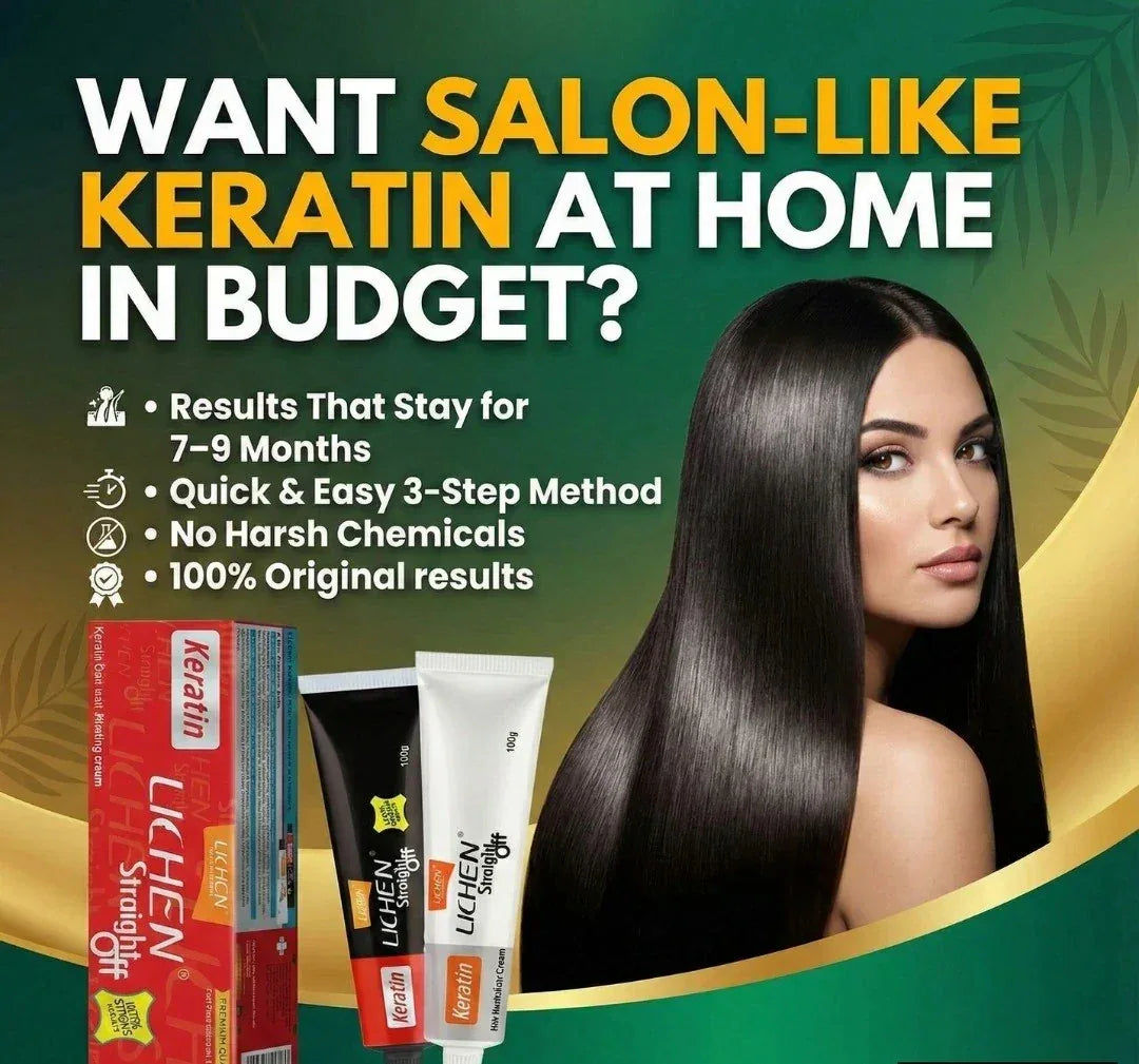 Lichen Hair Keratin Straight Off (Imported)