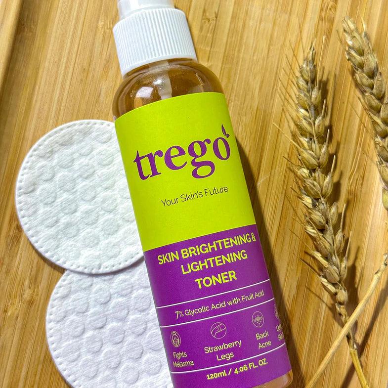 Trego Body/Skin Toner With 7% Glycolic Acid