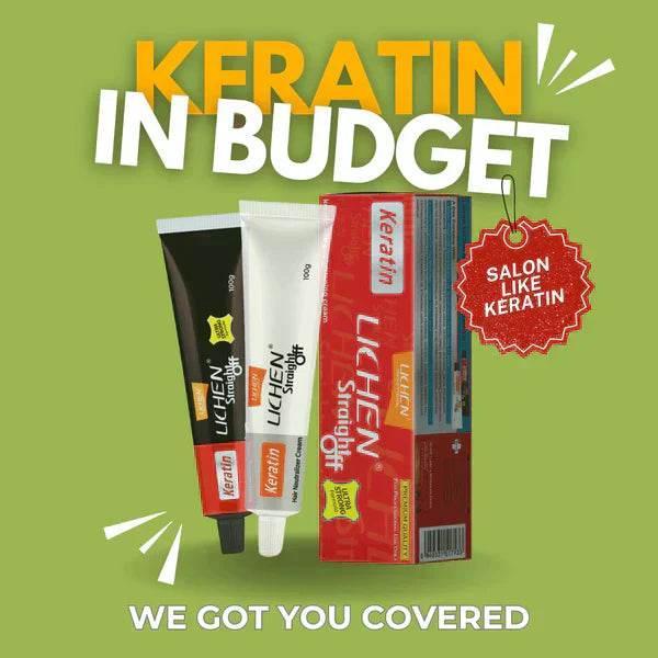 Lichen Hair Keratin Straight Off (Imported) - Arabiandrops